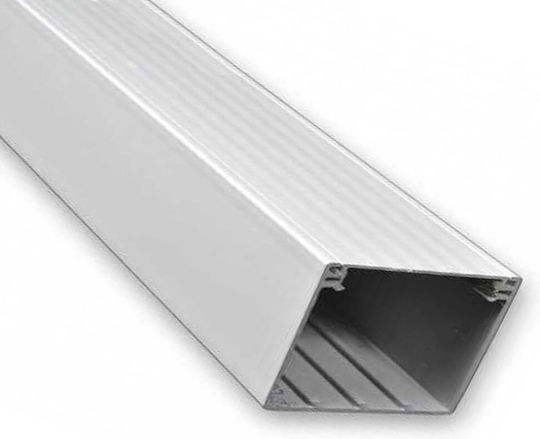 British Cable Channel 75x50mm Nct/7550 Premier White Profile 2m