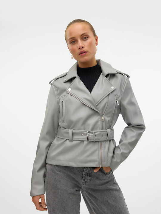 Demifie Damen Bikerjacke Rot