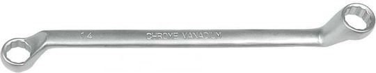 Topex Double Polygon Wrench Bent 12x13mm