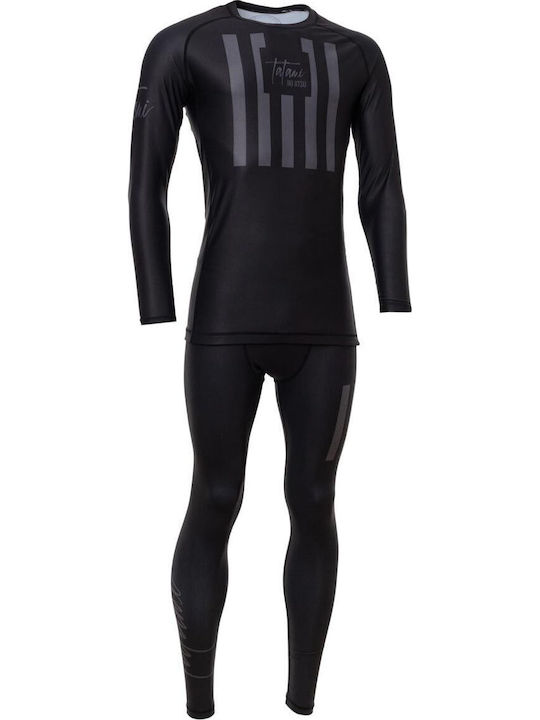 Tatami Fightwear Μακρύ Ανδρικό Κολάν Πολεμικών Τεχνών Μαύρο