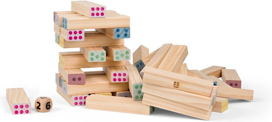 BS Toys Lernspiel Buchstaben und Zahlen aus Holz