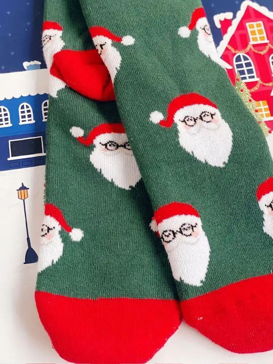 Ipatios Damen Weihnachtssocken Green 1Pack Ipatios Damen Weihnachtssocken Green 1Pack