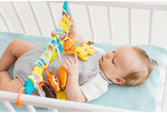 Moni Pendant Toy for Crib and Stroller with Mirror Bazoo for 0++ Months