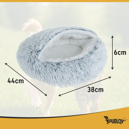 Purlov Bed Cat Gray