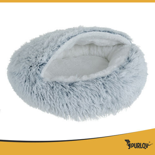 Purlov Bed Cat Gray