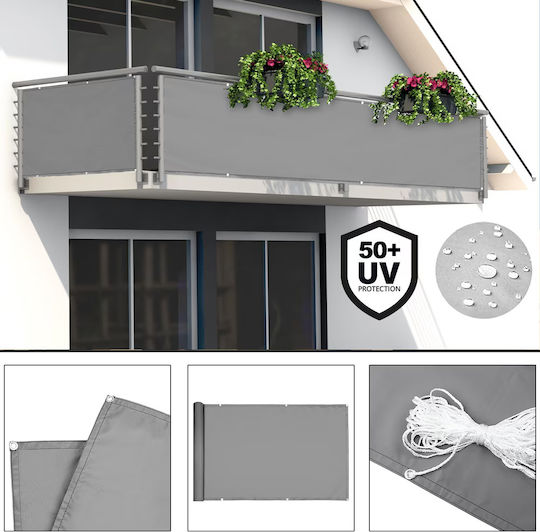 Balkonschutz Sichtschutz Betonoptik 5m