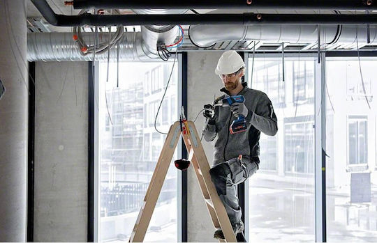 Bosch GHG 18V-50 Πιστόλι Θερμού Αέρα Solo με Ρύθμιση Θερμοκρασίας εως και 500°C
