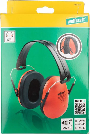 Wolfcraft Compact Ωτοασπίδες με Στέκα