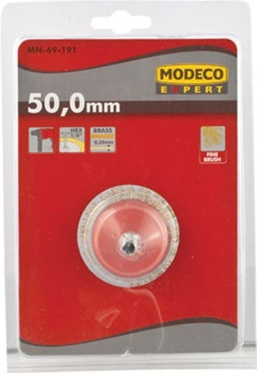 Modeco MN-69-164 Συρματόβουρτσα για Γωνιακό Τροχό 80mm