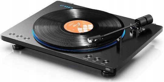 Fiio Tt13 Black Turntable Automatic Belt Drive Preamp Playback Speed 33 1/3 45 Rpm