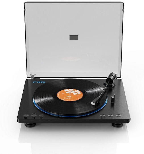 Fiio Tt13 Bt Black Automatic Turntable Bluetooth Belt Drive Preamp Playback Speed 33 1/3 45 Rpm