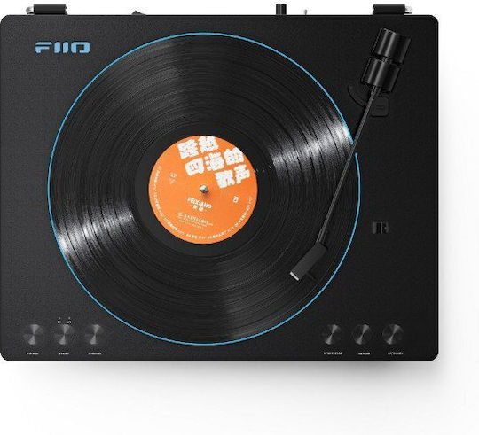 Fiio Tt13 Bt Black Automatic Turntable Bluetooth Belt Drive Preamp Playback Speed 33 1/3 45 Rpm