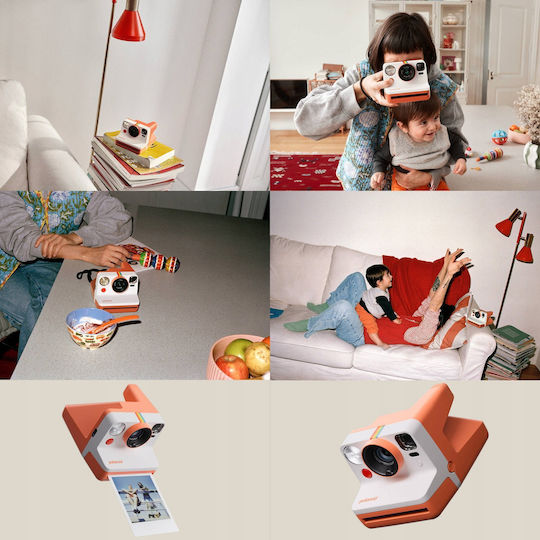 Polaroid Now Gen 3 Instant Фотоапарат + 8 Филма Черен
