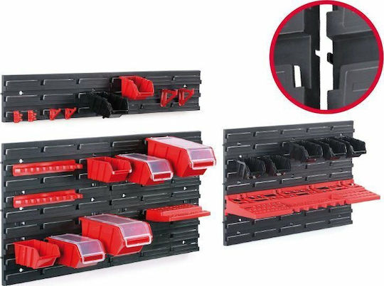 Prosperplast Durchbrochener Rücken 38.6x38.6cm 2Stück KBBS4013