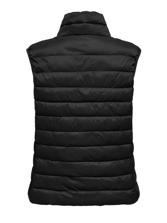 Women's Puffer Jacket for Winter Vest, Black
