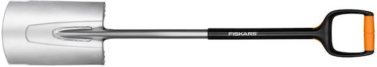 Lopată de plantare și margine Fiskars Xact cu vârf rotunjit lung 1200 mm 2060 g