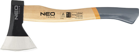 Neo Tools 27-008 Τσεκούρι Τεμαχισμού Βάρους 800gr με Ξύλινη Λαβή