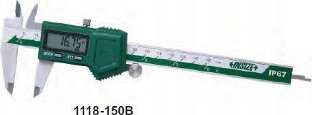Insize 1118-200B Ψηφιακό Παχύμετρο με Εύρος Μέτρησης έως 200mm