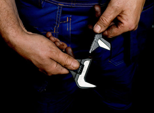 Bahco French Wrench with Adjustable Opening 33mm and Anti-Slip Handle 257mm