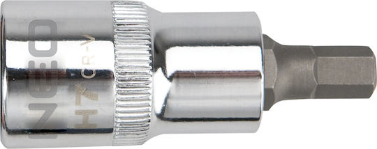 Neo Tools Καρυδάκι με Μύτη Allen και Καρέ Υποδοχής 1/2'' Μέγεθος H19x55mm