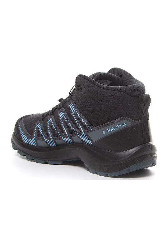 Kids Hiking Boots Xa Pro V8 Mid Waterproof Black