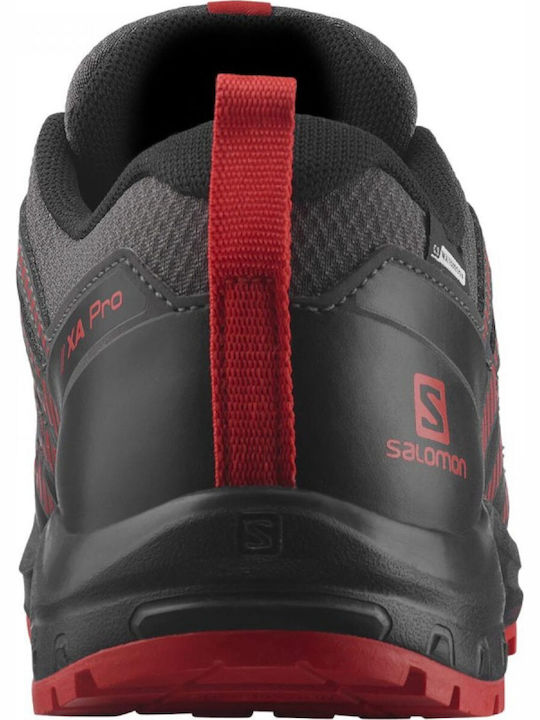 Kids Waterproof Hiking Shoes Xa Pro V8 Black 416139