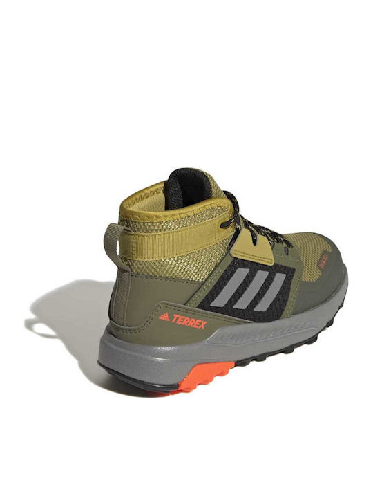 Terrex Trailmaker Pulse Olive / Grey Three / Pulse Lilac ->