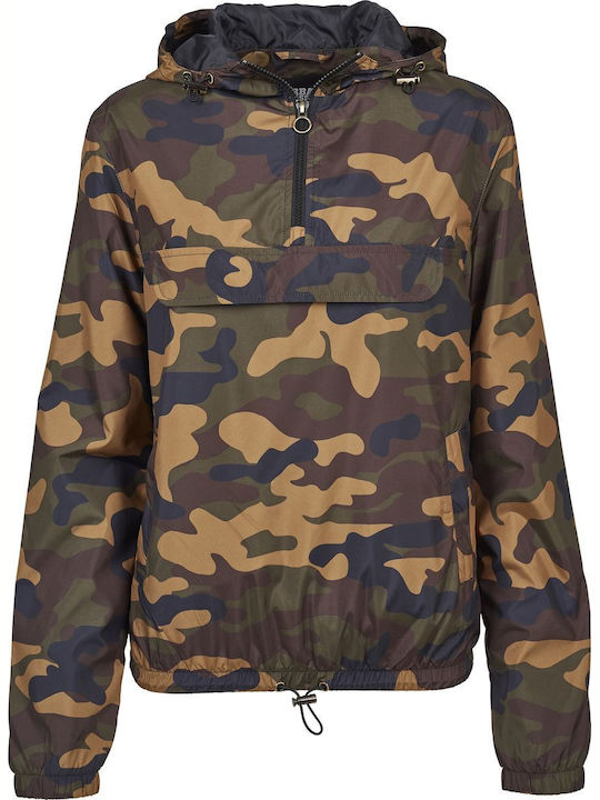 Γυναικείο Φορετό Αθλητικό Μπουφάν Wood Camo