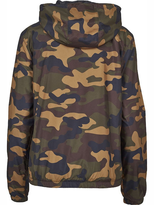 Γυναικείο Φορετό Αθλητικό Μπουφάν Wood Camo