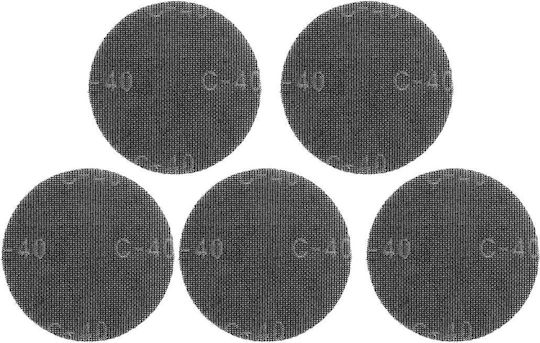 Graphite Γυαλόχαρτο K40 Σετ 5τμχ