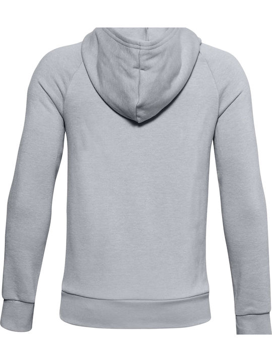 Fleece Hanorac Copii cu Glugă Gri Rival