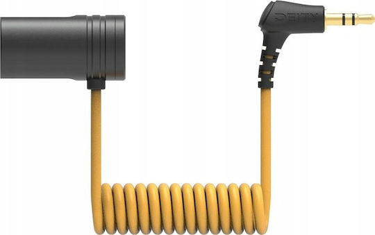 Deity Cable XLR male - 3.5mm male Κίτρινο 0.3m (DY-V-LINK)