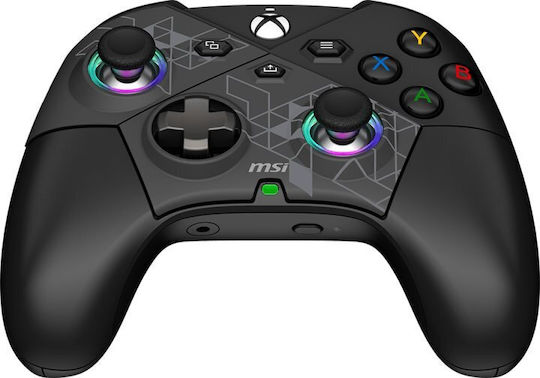 MSI Force Pro Wireless Gamepad για PC / Xbox One / Xbox Series Μαύρο
