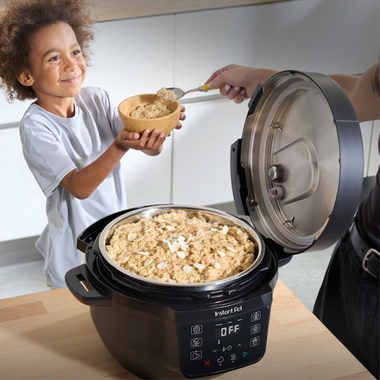 Instant Pot Πολυμάγειρας 800W με Χωρητικότητα 3.8lt Μαύρος