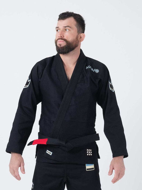 Kingz Nano 3.0 Uniform Brasilianisches Jiu Jitsu Schwarz