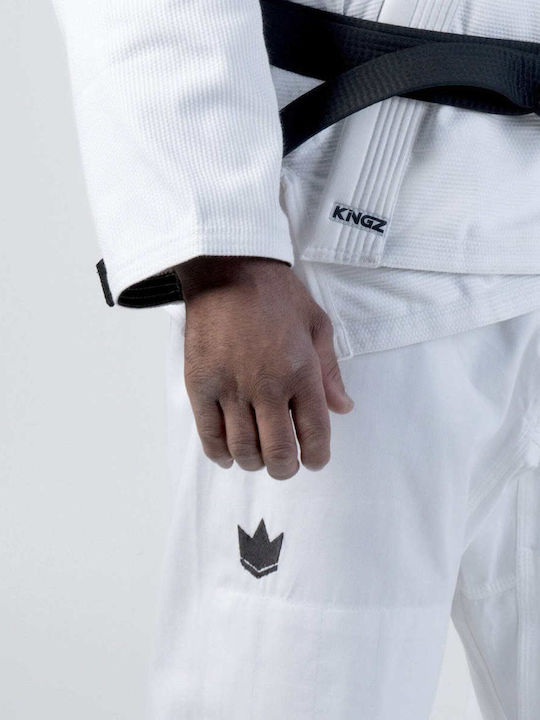 Kingz Kore Men's Brazilian Jiu Jitsu Uniform White