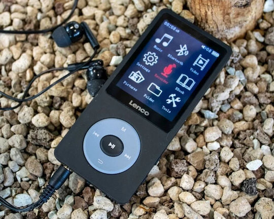 Lenco MP3 Player (4GB) with LCD Screen 1.8" Black XEMIO-860BK