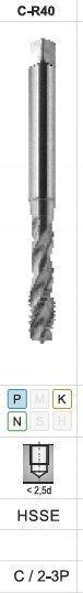 Fanar Filet UNC 3/4-10 DIN-376c R40 2b HSSE 800