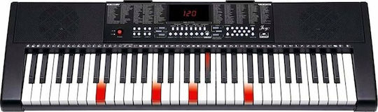 Mk Keyboard 2117L with 61 Keys with Music Stand Black
