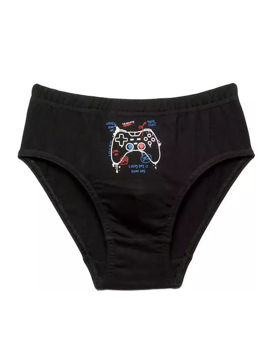 Minerva Level Up Kids' Set with Briefs Blue 3pcs