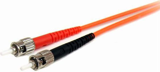 StarTech Καλώδιο Οπτικής Ίνας LC-ST 3m Πορτοκαλί