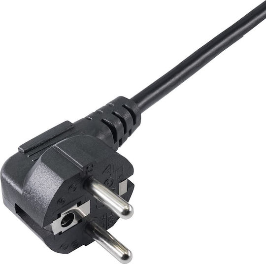 Akyga Schuko - IEC C13 Cablu 1.8m Negru (AK-PC-04A)