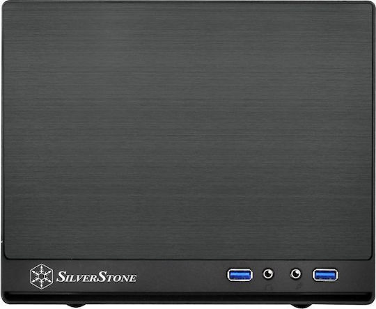 Silverstone Sugo SG13B-Q Cube Κουτί Υπολογιστή Μαύρο