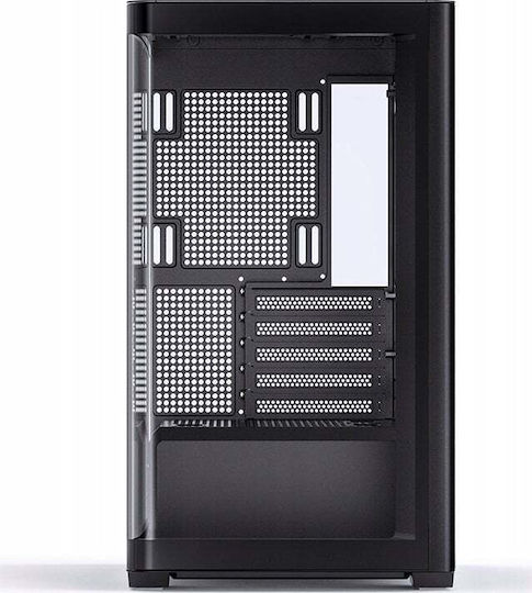 Jonsbo D300 Gaming Midi Tower Computer Case with Side Window Black