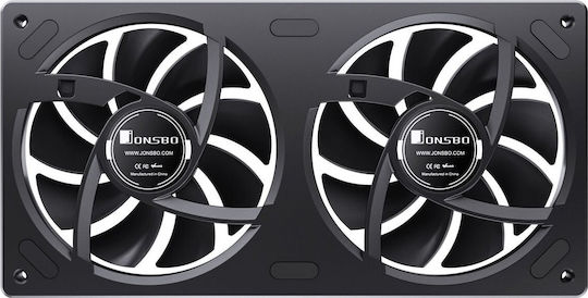 Jonsbo ZA-240B Case Fan 120mm (2400rpm / 62.4cfm) with ARGB Lighting and 3-Pin / 4-Pin PWM Connection