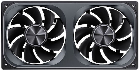 Jonsbo ZA-240BR Reverse Blade Case Fan 120mm (2400rpm) with ARGB Lighting and 3-Pin / 4-Pin PWM Connection