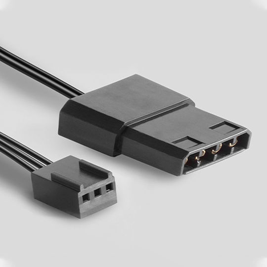 MFPROX2W Gehäuselüfter 120mm mit Weiß Beleuchtung 1Stück Weiß