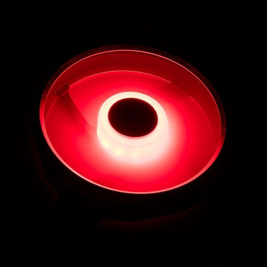 Lian Li Bora Case Fan 120mm (2050rpm / 57.2cfm) with RGB Lighting and 4-Pin PWM Connection 3pcs Bora Silver