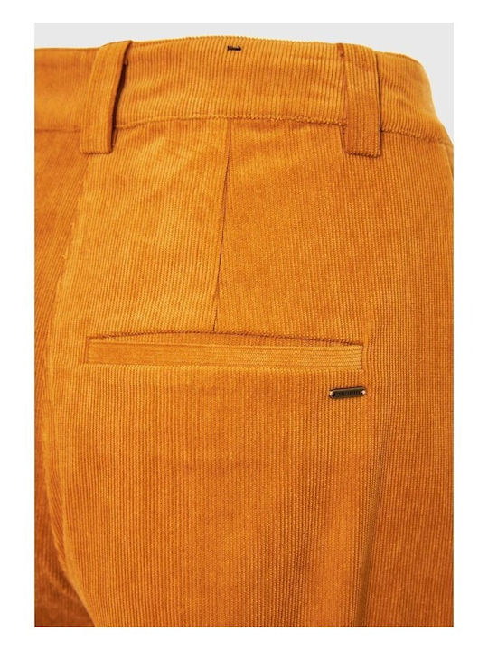 Femei Din material textil Pantaloni Galbenă