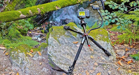 Manfrotto Videostative 190X Aluminium Mit XPRO Aus Aluminium Mit Hydraulischer Kopfart Und Maximaler Belastung 4kg Bis 170cm
